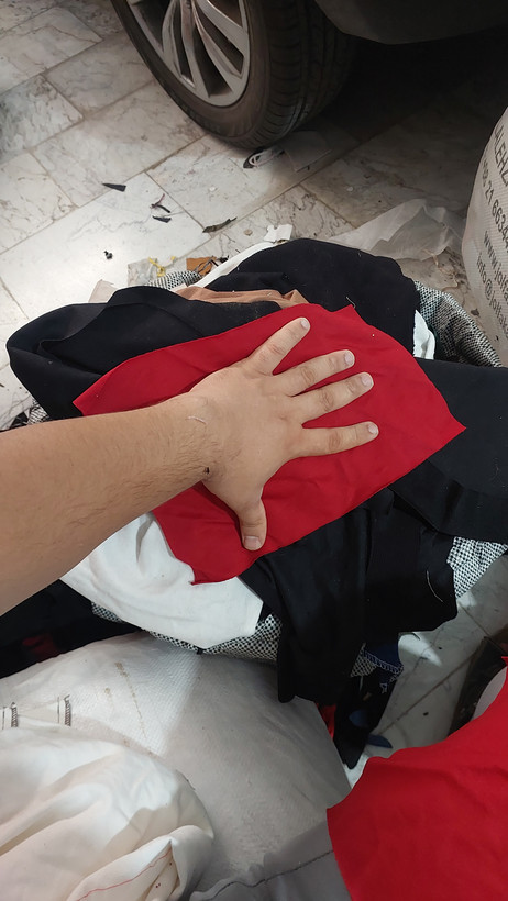 پارچه دست پاک کنی