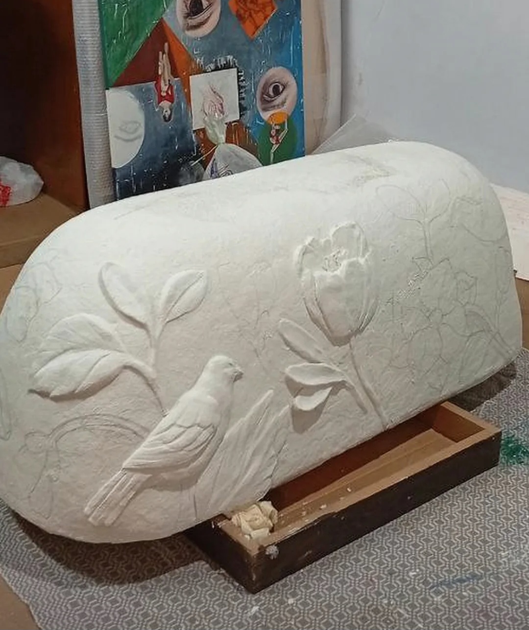 خمیر پاپیه ماشه پرواز